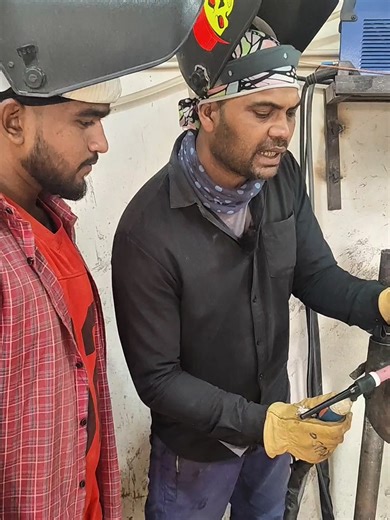 GTAW 6G Welding system. #welder #tig #6g #root #welding #systems #fyp