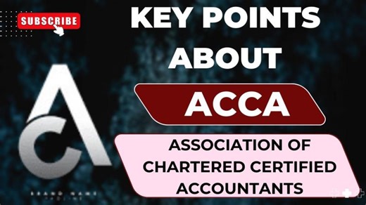 Key points about ACCA (Association of Chartered Certified Accountants) #acca #cpa #cfa #taxgupshup | Mohit Punetha