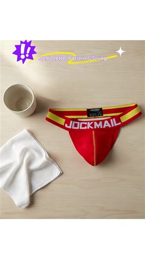 Men's Letter Pattern Breathable G String, Casual Comfy Underwear for Daily Wear, Fashion Men's Underwear for All Seasons, 5 Counts #personalizedboxers #highwaisttummycontrolpantiesforwomen #womensundergarments #customunderwear #mensunderwearreview #loungewearbra #womensswimwear #mensbriefs #menslifestylefinds #menseyewear