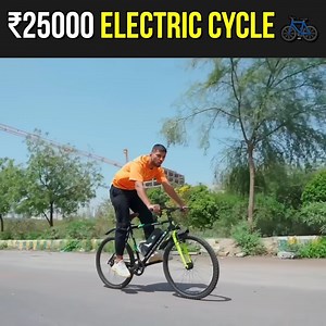 512K views · 10K reactions | Cheapest Electric Cycle you can buy  | Tech Burner | Facebook