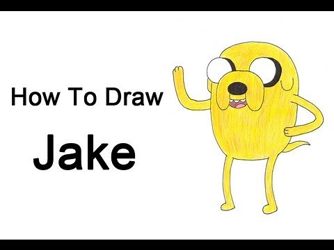How to Draw Jake (Adventure Time)