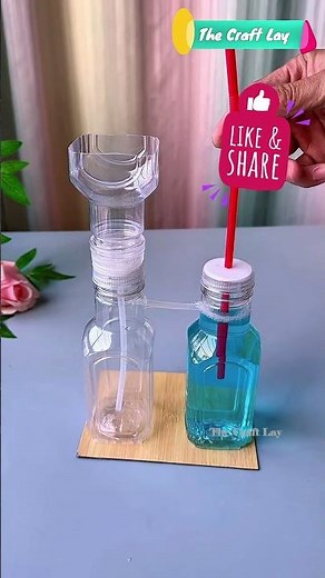 DIY Mini Water Fountain 🌊 Fun Science Experiment for Kids at Home!