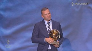 2022 Ballon d’Or ceremony - The speech of the 2004 Ballon d'Or winner, Andriy Chevtchenko | Ballon d'Or