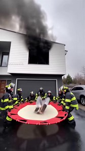 Heroic Firefighters Catch Mom and Baby Jumping from Burning Building! #firefighters #rescue #heroic | Michael's Stories