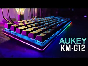 Aukey KM-G12 Mechanical Keyboard review. Only $35 USD!!!