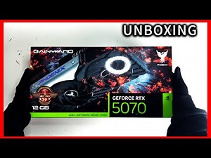 Gainward GeForce RTX 5070 Phoenix GS Unboxing