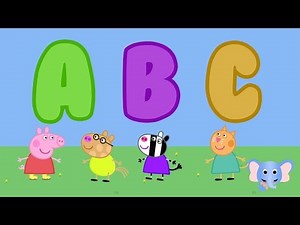 Juega al abecedario con Peppa y sus amigos!!