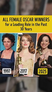 40K views · 185 reactions | All Female Oscar Winners for a Leading Role in the Past 30 Years | Bright Side of Love | Facebook
