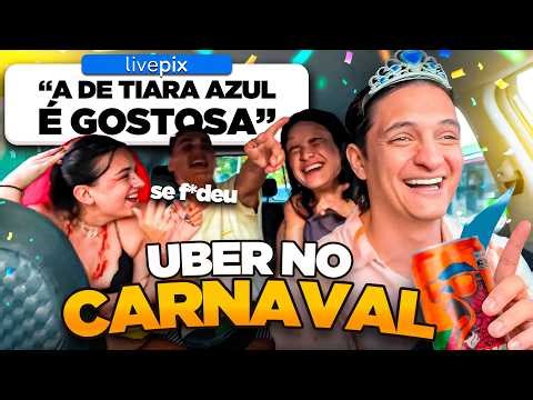 Taking Uber during Carnival is crazy!