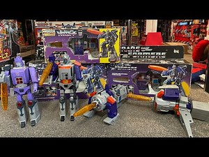 Transformers generation one complete Galvatron collection. G1 vintage decepticon leader takara box