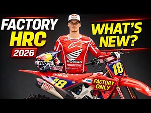 Honda HRC’s 2026 Supercross “Redemption” Plan Is Serious