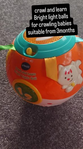mum2mumarketng_toys on Instagram: "#12000 vtech crawl and learn bright ball musical for crawling babies Entertain your little ones"