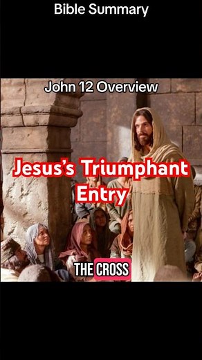 John 12 Overview #biblestudy #biblesummary #dailydevotion #devotional #john12