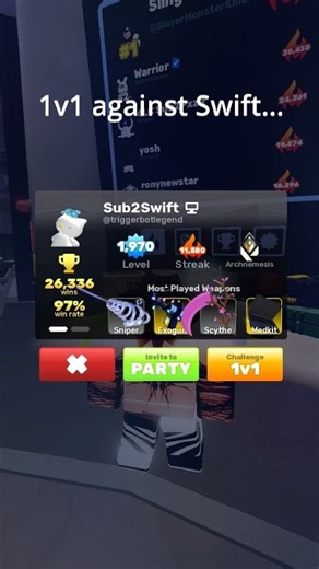1v1ning swift in rivals #roblox #robloxrivals #rivals