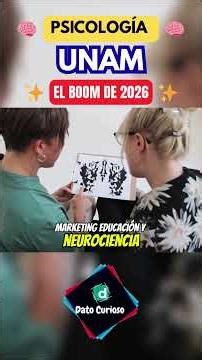 🧠 UNAM PSYCHOLOGY: THE BOOM OF 2026 ✨