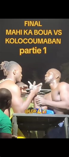 Mahi Ka Boua vs Kolokoumaba: Partie 1