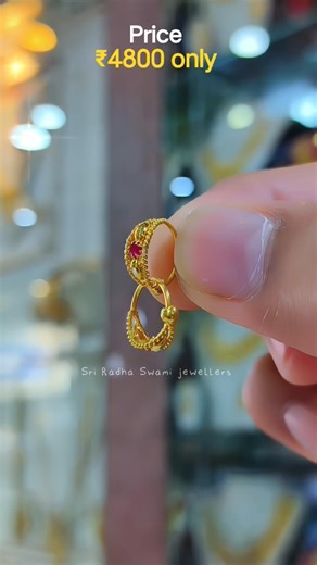 Gold Nosepin design #shorts