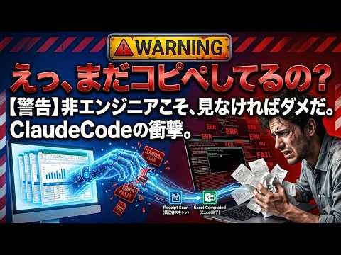 【脱・コピペ】非エンジニアでもできた！Claude Code導入と自動化の全手順