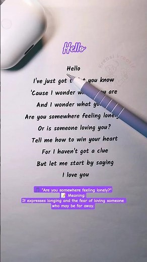 Easy English Karaoke | Hello – Sing & Learn English