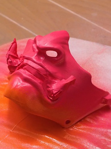 ¡Máscara Oni única en 3D!