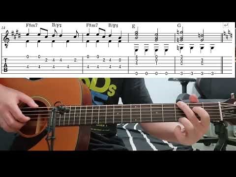 Tea For Two - Easy Fingerstyle Guitar Playthough Tutorial Lesson With Tabs
