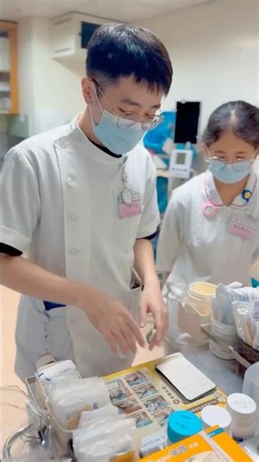 林峻玄Preparation before wound dressing change#nursingstudent #nursingschool #hospital #nursing