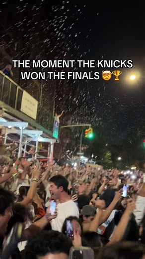 Knicks NBA Finals Celebration in NYC: Watch Party Highlights