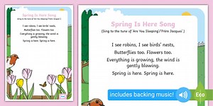 Spring Is Here Song