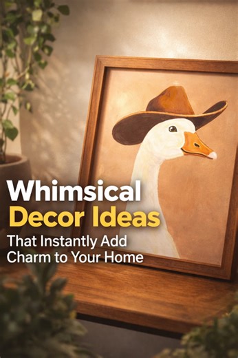 Whimsical decor ideas that instantly add charm to your home