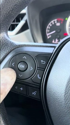 2022 Toyota Corolla Maintenance Required Message Reset #oilchange #maintenance #toyotacorolla