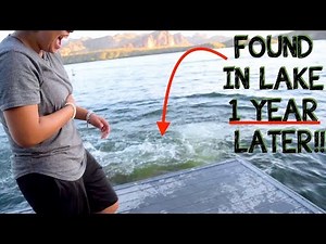 We Found a Working Scooter Underwater In Lake - FOUND OWNER!!! (Using Dive Portable Lungs)