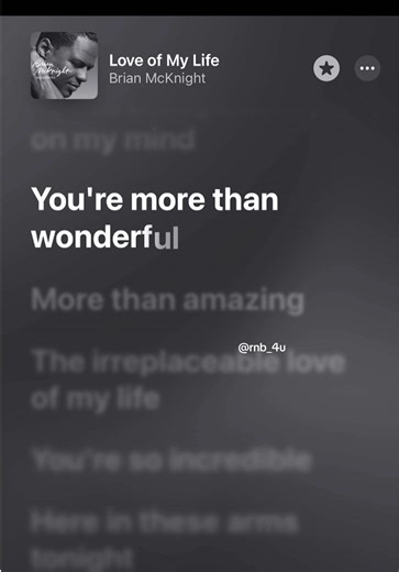 Brian McKnight's Love of My Life: A Timeless R&B Classic