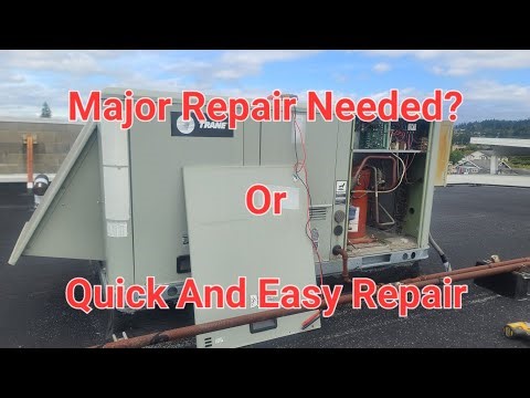 Troubleshooting Trane Gas Package Unit