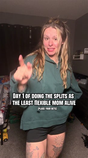 Day 1 of My Splits Challenge: A Flexible Journey Begins