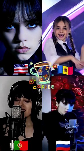 Creative Costume Performances with Dynamic Backdrops