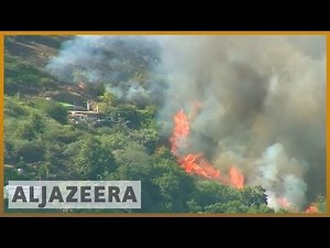 Wildfire rages in Spain's Canary Islands as 9,000 evacuated