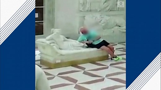Tourist breaks sculpture at museum in Italy
