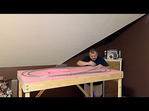 Building a 32x60" N Scale Layout, Part 2 - Foam Underlayment & Testing Track