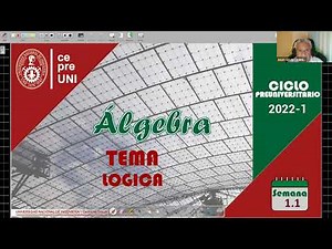Álgebra Semana 1.1 CEPRE-UNI 2022-2