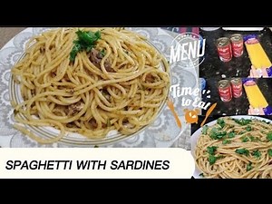 how to cook spaghetti with sardines// MY version /BELJANO OFW