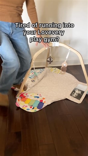 InnovoVision Designs on Instagram: "Wish your @lovevery Play Gym could fold flat for easy, clutter-free storage? Introducing the Play Gym Fold & Store Connector—a simple yet game-changing upgrade designed to make everyday storage effortless. This smart connector allows parents to fold the Lovevery Play Gym flat when it’s not in use, helping free up space and keep walkways clear. When playtime begins, the built-in locking mechanism securely holds the gym in the open position, keeping the legs sta