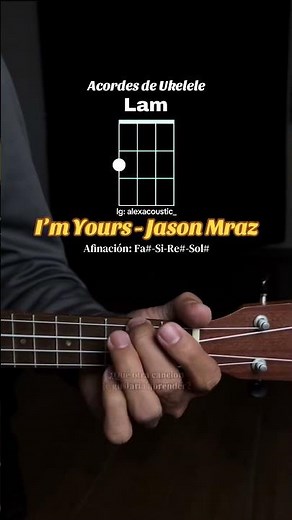 I’m yours - Jason Mraz (Ukelele Tutorial Fácil) #shorts #flightukulele