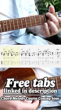 Can You Feel the Love Tonight? Elton John - Ukulele Play-Along with Scrolling Tabs