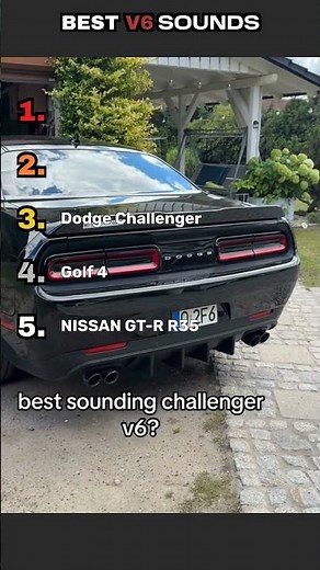 Best V6 Engine Sounds EVER! 🏎️💨 | Top Loudest V6s #shorts #cars #v6 #enginesound #carshorts