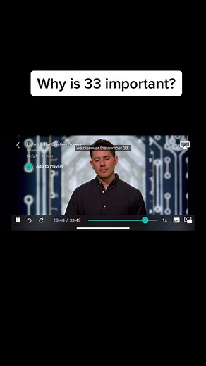 Significance of the Number 33 in Universal Consciousness