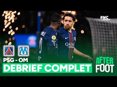 PSG 5-0 OM : Paris corrige Marseille, le débrief complet de l'After foot