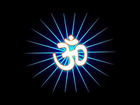 ॐ OM HD Free Motion Graphics animation footage | Om in Blue color