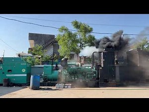 Water Load Testing KTA50G8i Cummins 1200 KW Generator