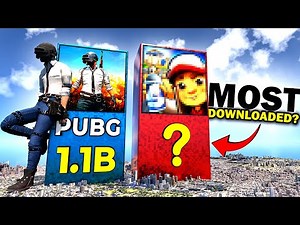 Most Downloaded Mobile Games 2025 🔥 | Global Chart-Toppers Ranked! 📊