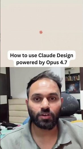 How to Use Claude Design by Anthropic — Full Tutorial (Opus 4.7)